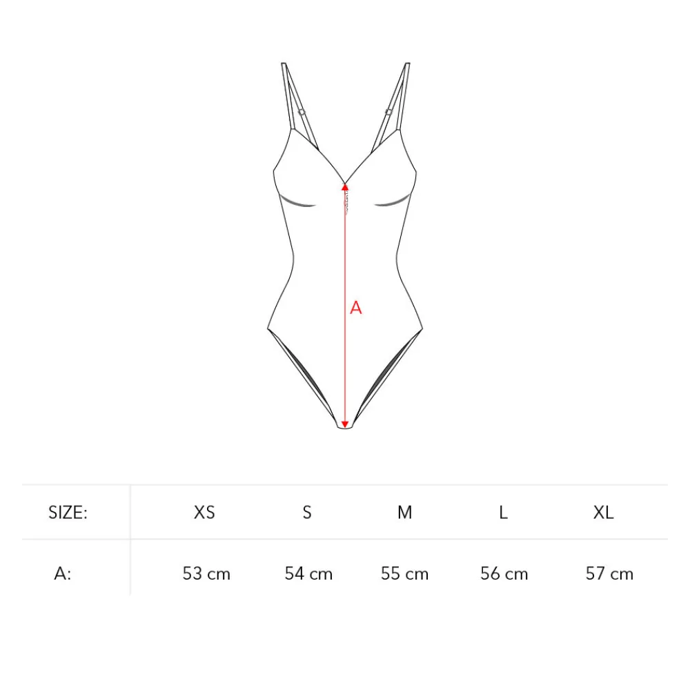 Pierre Robert Badetøy-Badedrakt Copper Keyprint