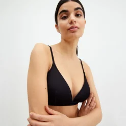 Pierre Robert Badetøy-Bikinitopp Black