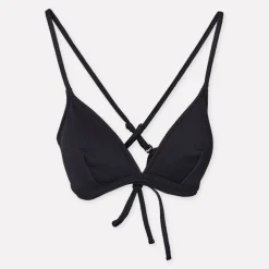 Pierre Robert Badetøy-Bikinitopp Black