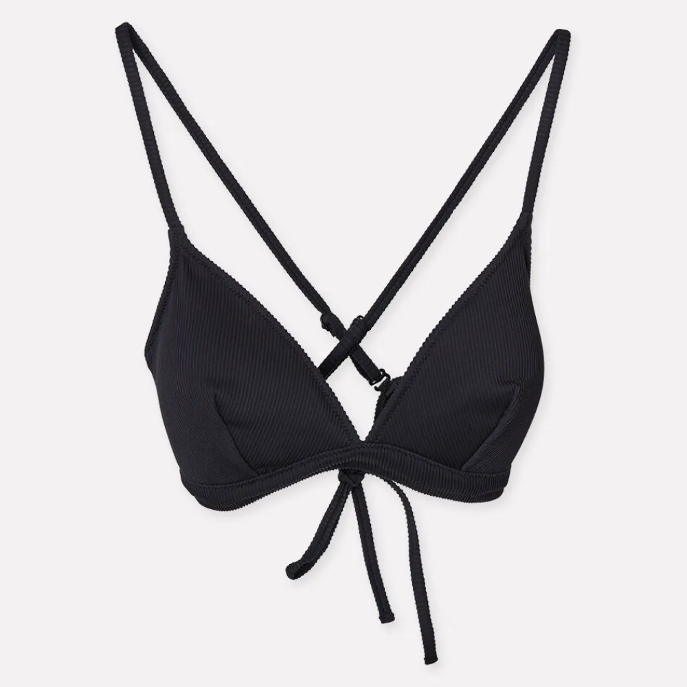 Pierre Robert Badetøy-Bikinitopp Black