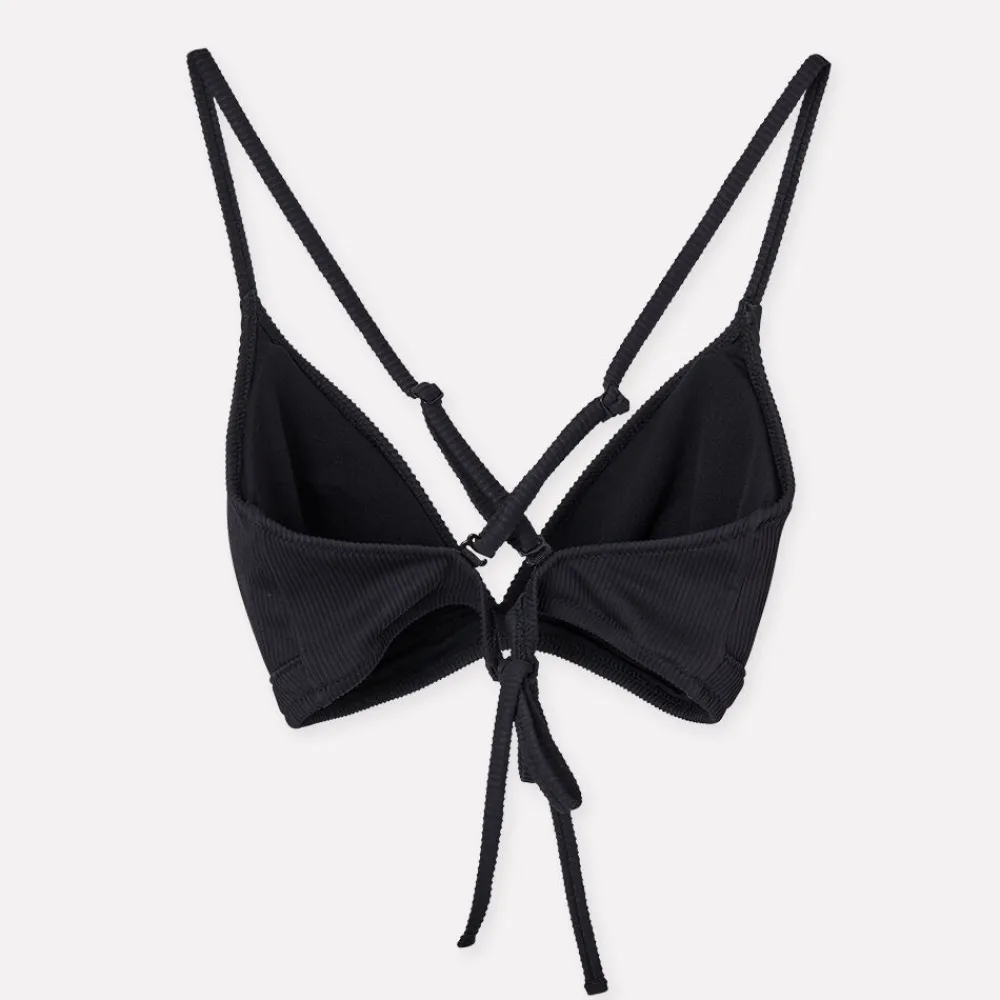 Pierre Robert Badetøy-Bikinitopp Black