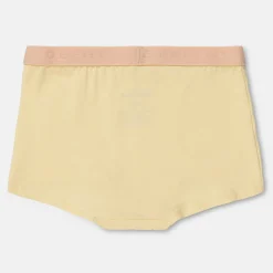 Pierre Robert Undertøy-Boxer Liten Jente Happy Yellow and White
