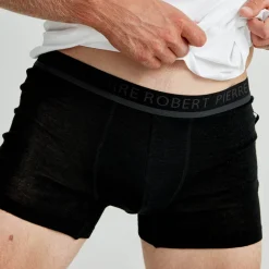 Pierre Robert Ullundertøy|Boxershorts-Boxershorts Herre Ull Black