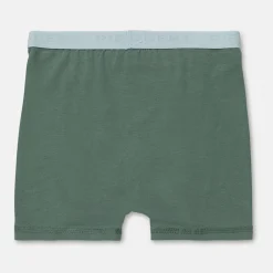 Pierre Robert Undertøy-Boxershorts I Bomull Liten Gutt Jade Green and Sky Blue