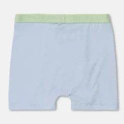 Pierre Robert Undertøy-Boxershorts I Bomull Liten Gutt Sky Blue and Mint Green
