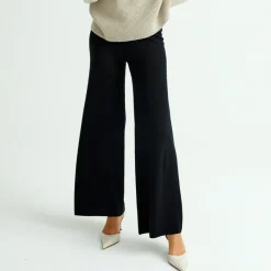 Pierre Robert Underdeler|Underdeler-Bukse I Merinoull Black