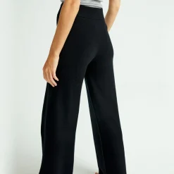 Pierre Robert Underdeler|Underdeler-Bukse I Merinoull Black