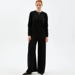 Pierre Robert Overdeler|Sommerull-Cardigan Black