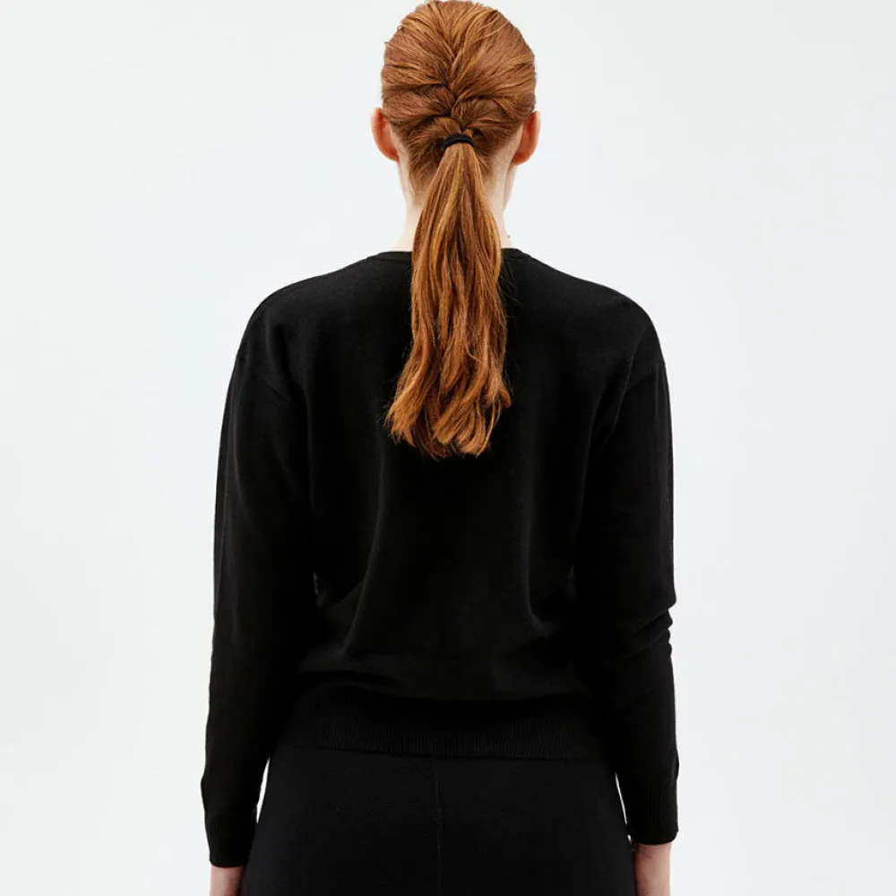 Pierre Robert Overdeler|Sommerull-Cardigan Black