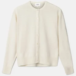 Pierre Robert Overdeler|Sommerull-Cardigan Ivory