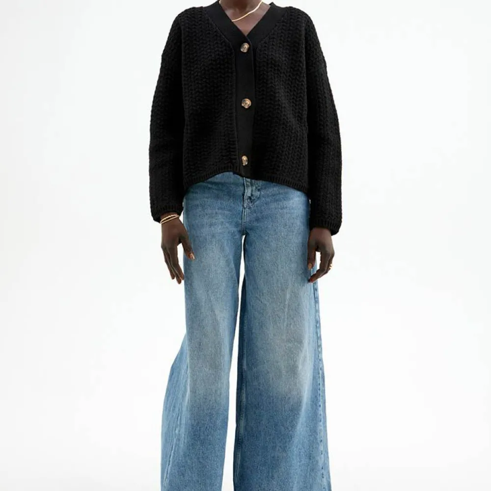 Pierre Robert Overdeler|Gensere-Cardigan Med Struktur Black