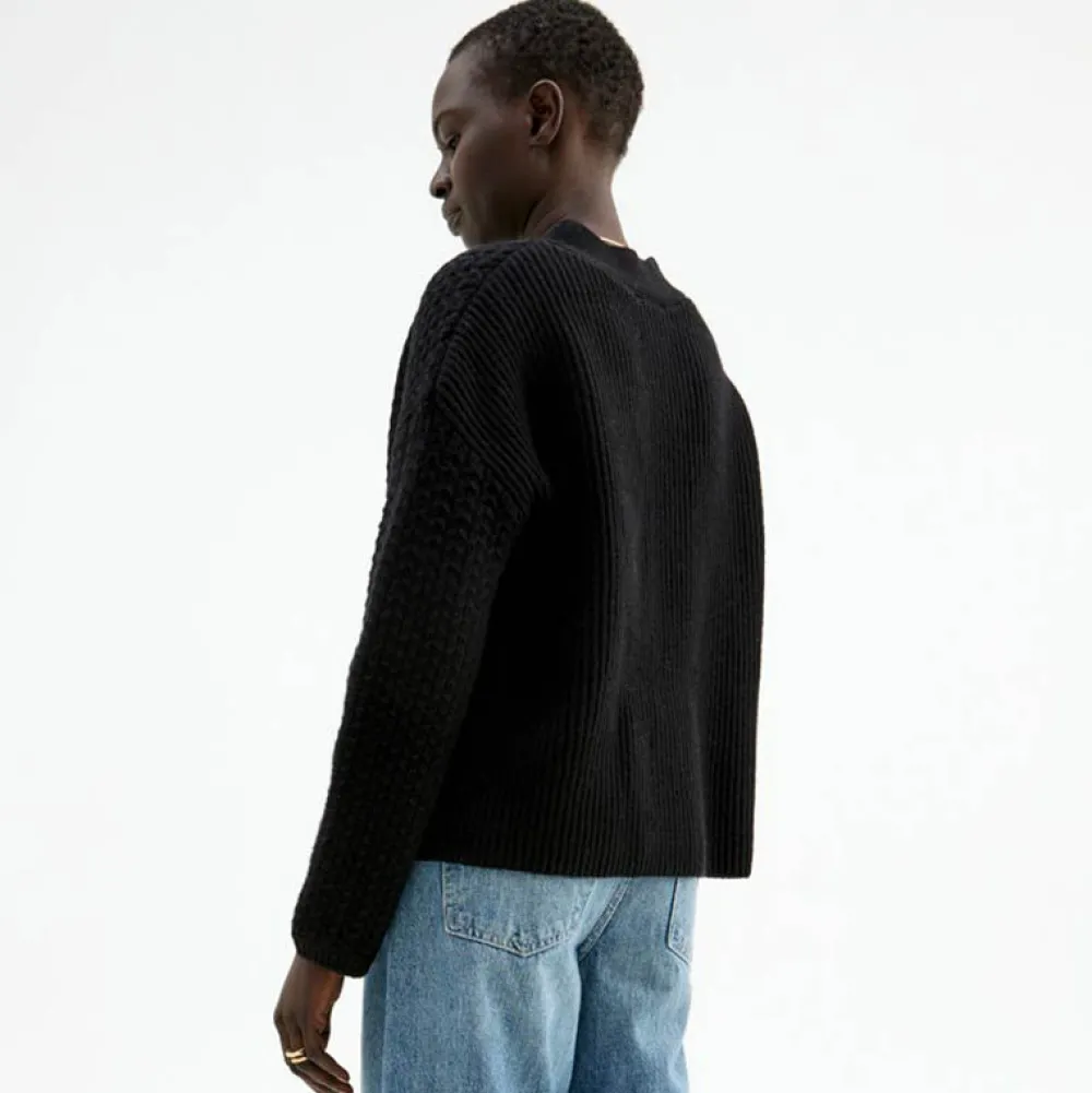 Pierre Robert Overdeler|Gensere-Cardigan Med Struktur Black