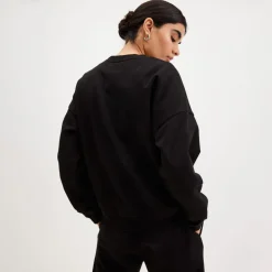 Pierre Robert Gensere|Loungewear-Crewneck Genser Bomull Black