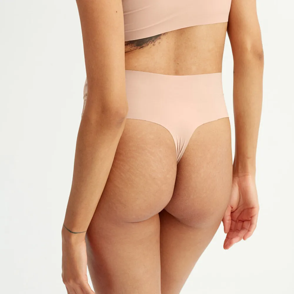 Pierre Robert Truser-High Waist Invisible Stringtruse Powder