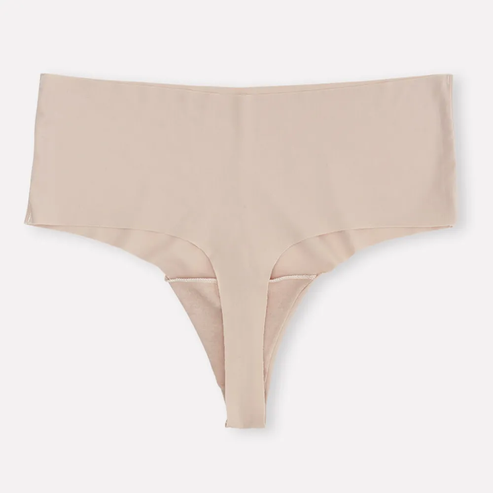 Pierre Robert Truser-High Waist Invisible Stringtruse Powder