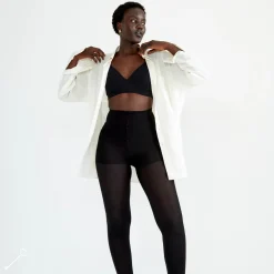 Pierre Robert Strømpebukser|Strømpebukser-Hold-In Ullstrømpebukse Black