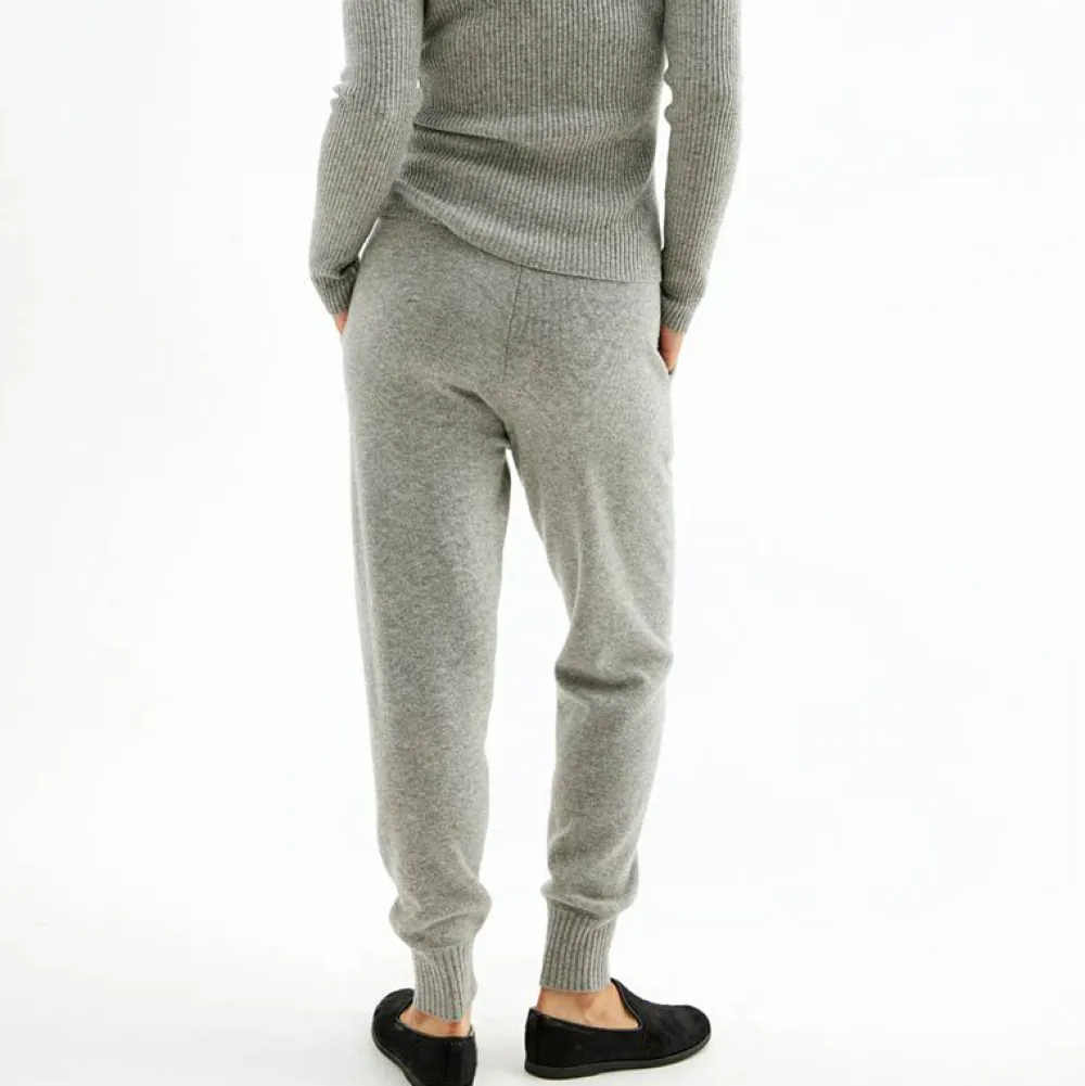 Pierre Robert Underdeler|Underdeler-Joggers I Ull Grey Melange