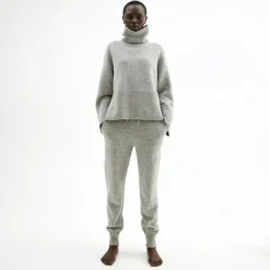 Pierre Robert Underdeler|Underdeler-Joggers I Ull Grey Melange
