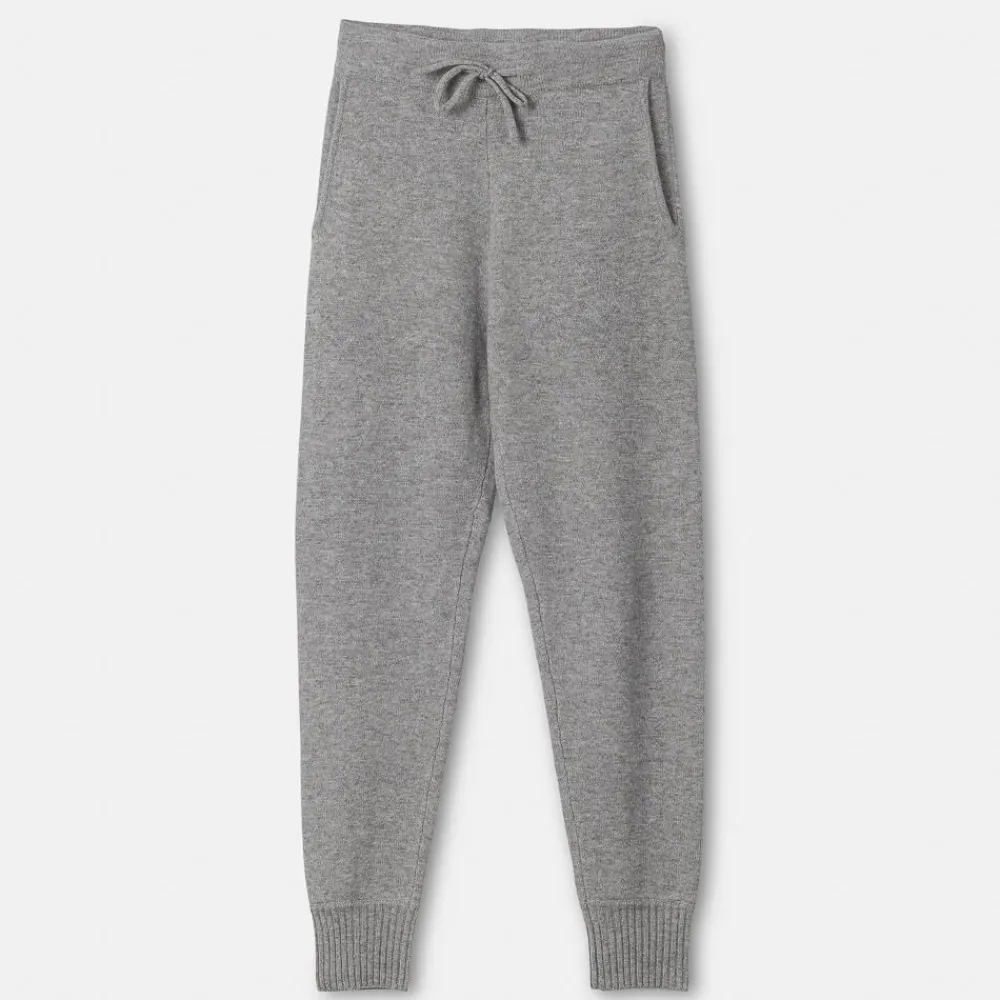 Pierre Robert Underdeler|Underdeler-Joggers I Ull Grey Melange