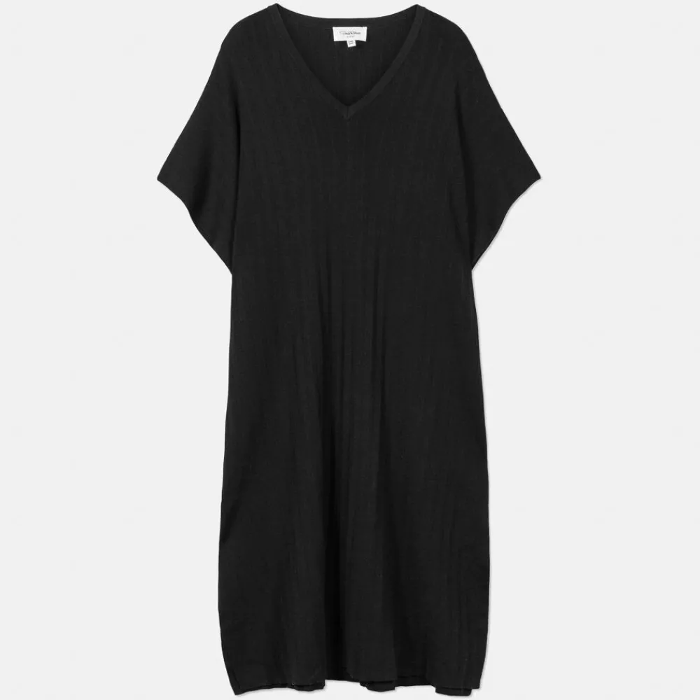 Pierre Robert Kjoler Og Skjørt|Loungewear-Kaftankjole Black