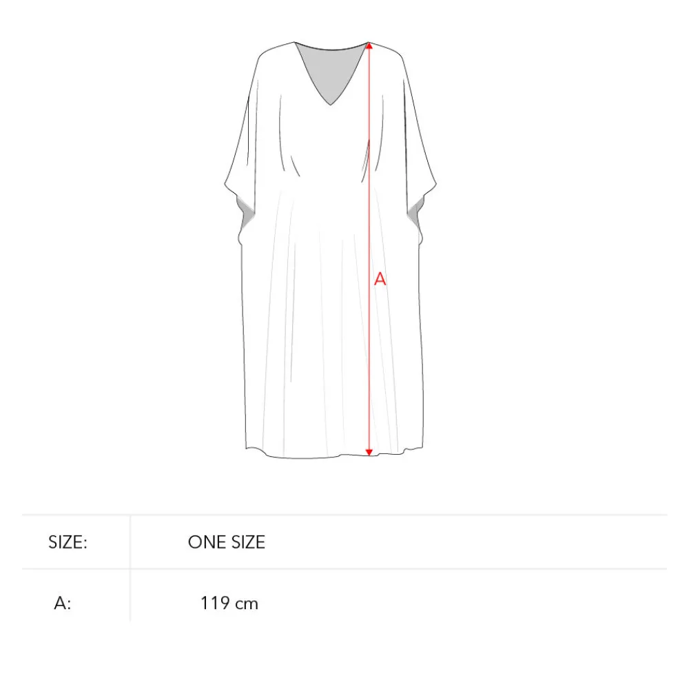 Pierre Robert Kjoler Og Skjørt|Loungewear-Kaftankjole Black