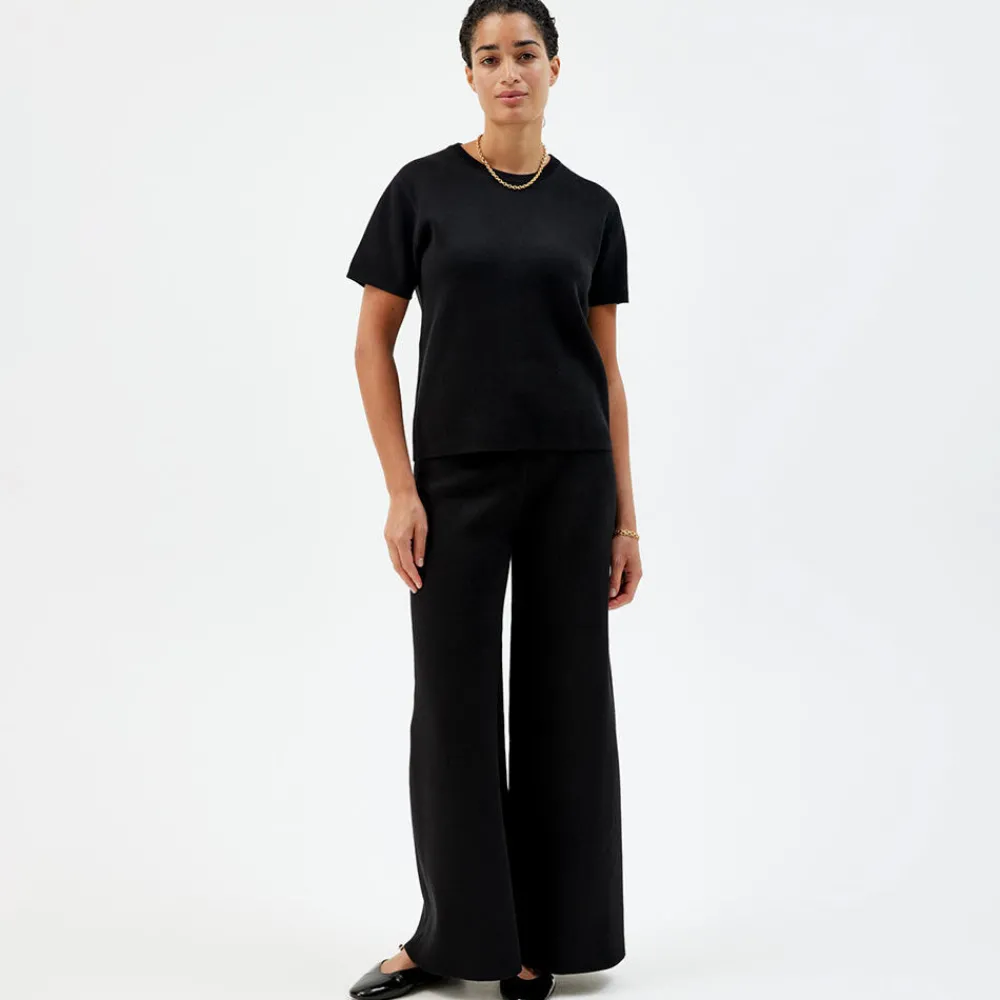 Pierre Robert T-Skjorter|Loungewear-Kortermet Genser Black