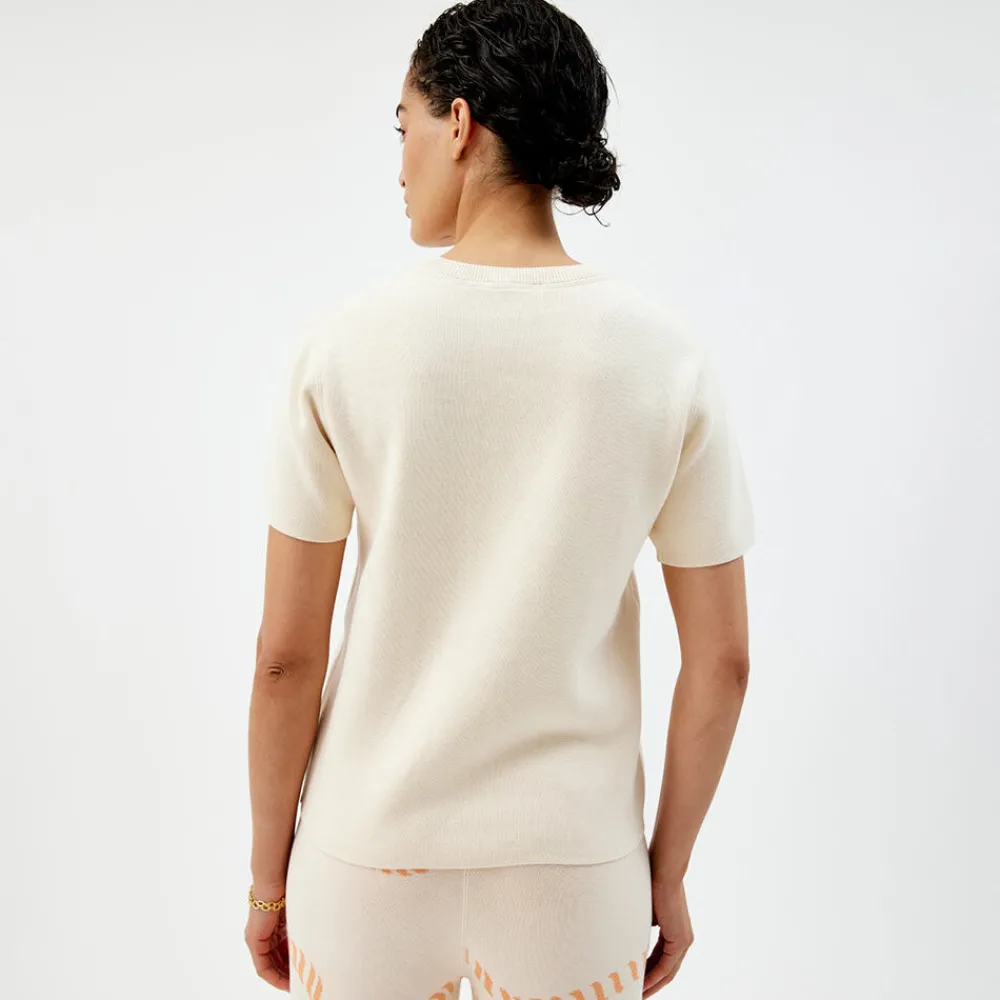 Pierre Robert T-Skjorter|Loungewear-Kortermet Genser Ecru