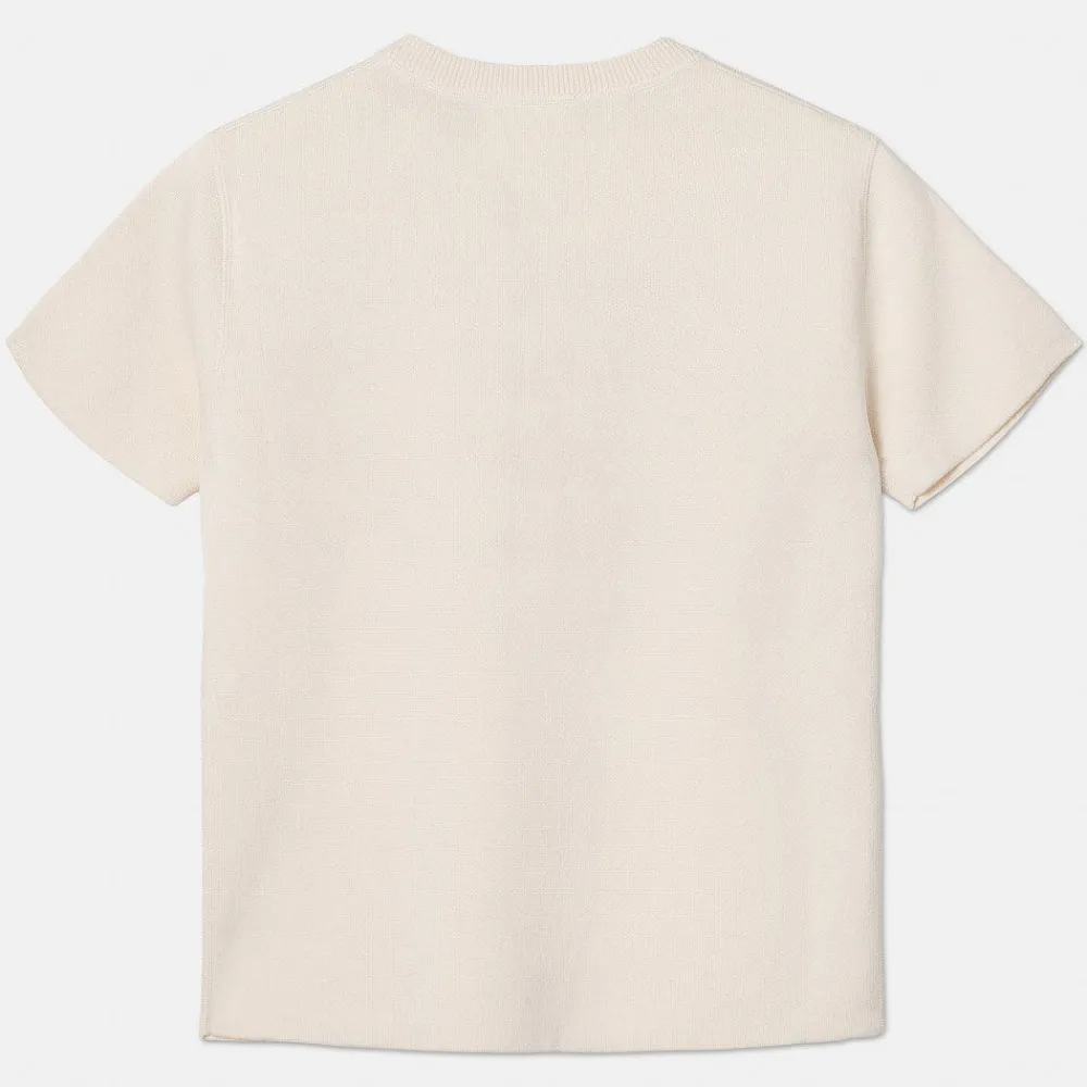 Pierre Robert T-Skjorter|Loungewear-Kortermet Genser Ecru