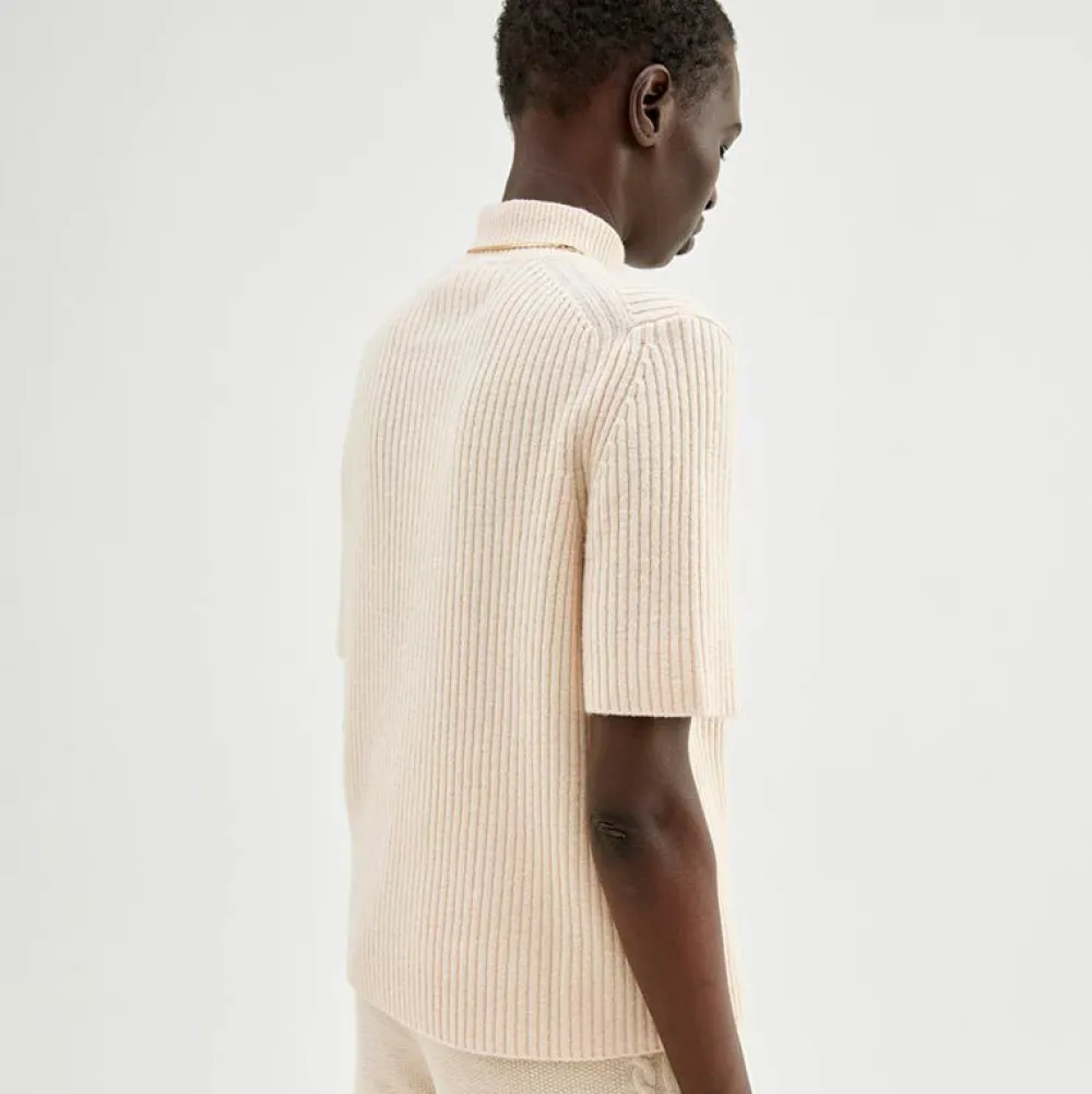 Pierre Robert Overdeler|Sommerull-Kortermet Genser I Ull Nature