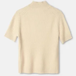 Pierre Robert Overdeler|Sommerull-Kortermet Genser I Ull Nature