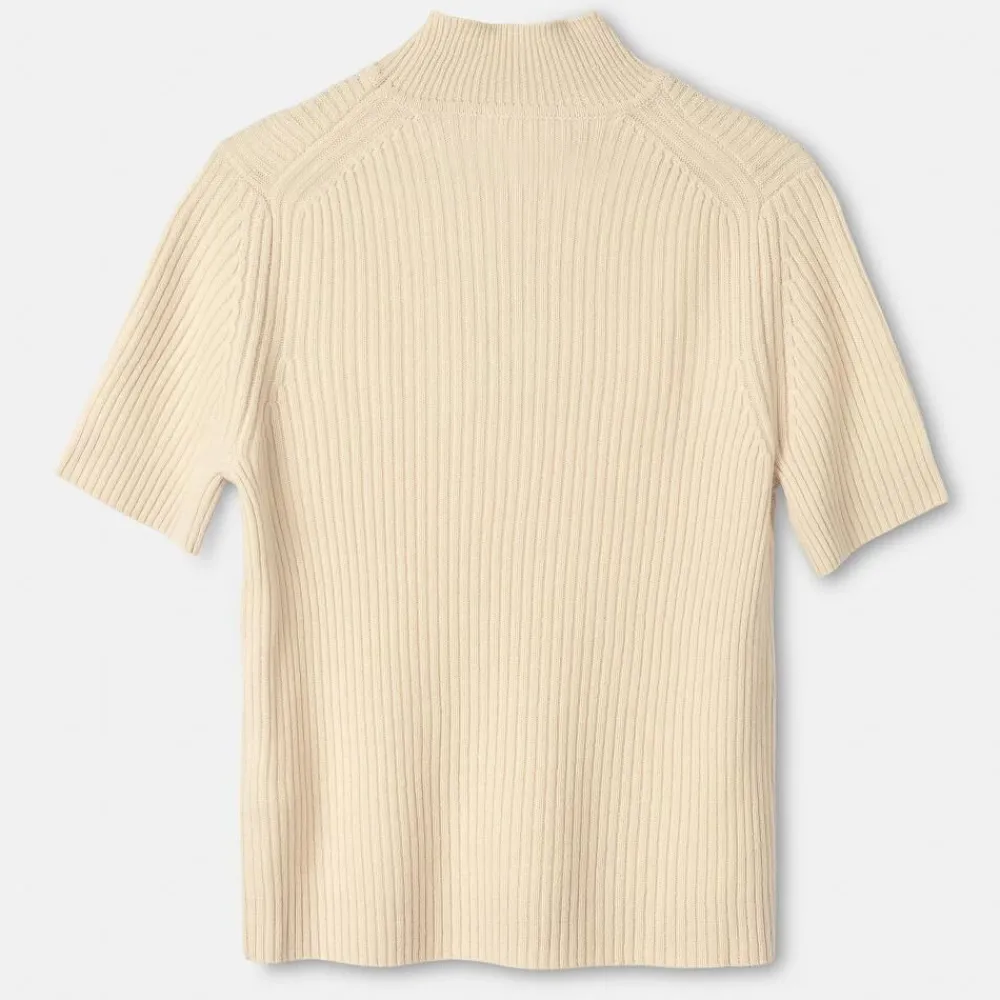 Pierre Robert Overdeler|Sommerull-Kortermet Genser I Ull Nature