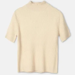 Pierre Robert Overdeler|Sommerull-Kortermet Genser I Ull Nature