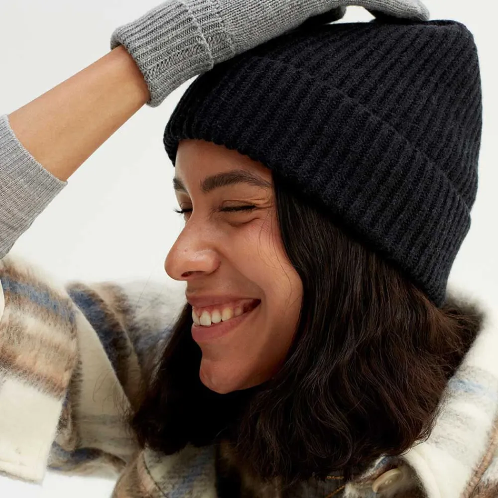 Pierre Robert Tilbehør|Tilbehør-Lue Merinoull Black