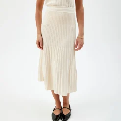 Pierre Robert Underdeler|Kjoler Og Skjørt-Plissert Skjørt Ecru