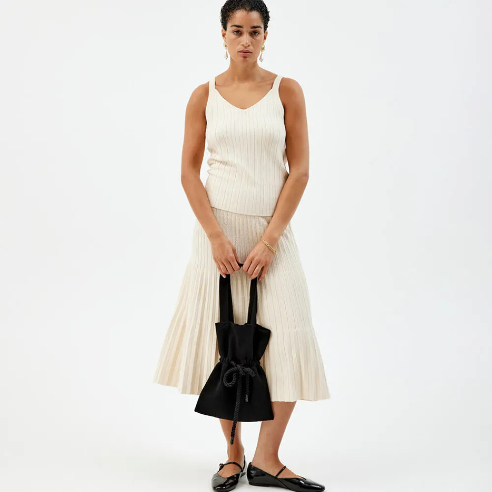 Pierre Robert Underdeler|Kjoler Og Skjørt-Plissert Skjørt Ecru