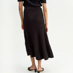 Pierre Robert Underdeler|Kjoler Og Skjørt-Plissert Skjørt Black