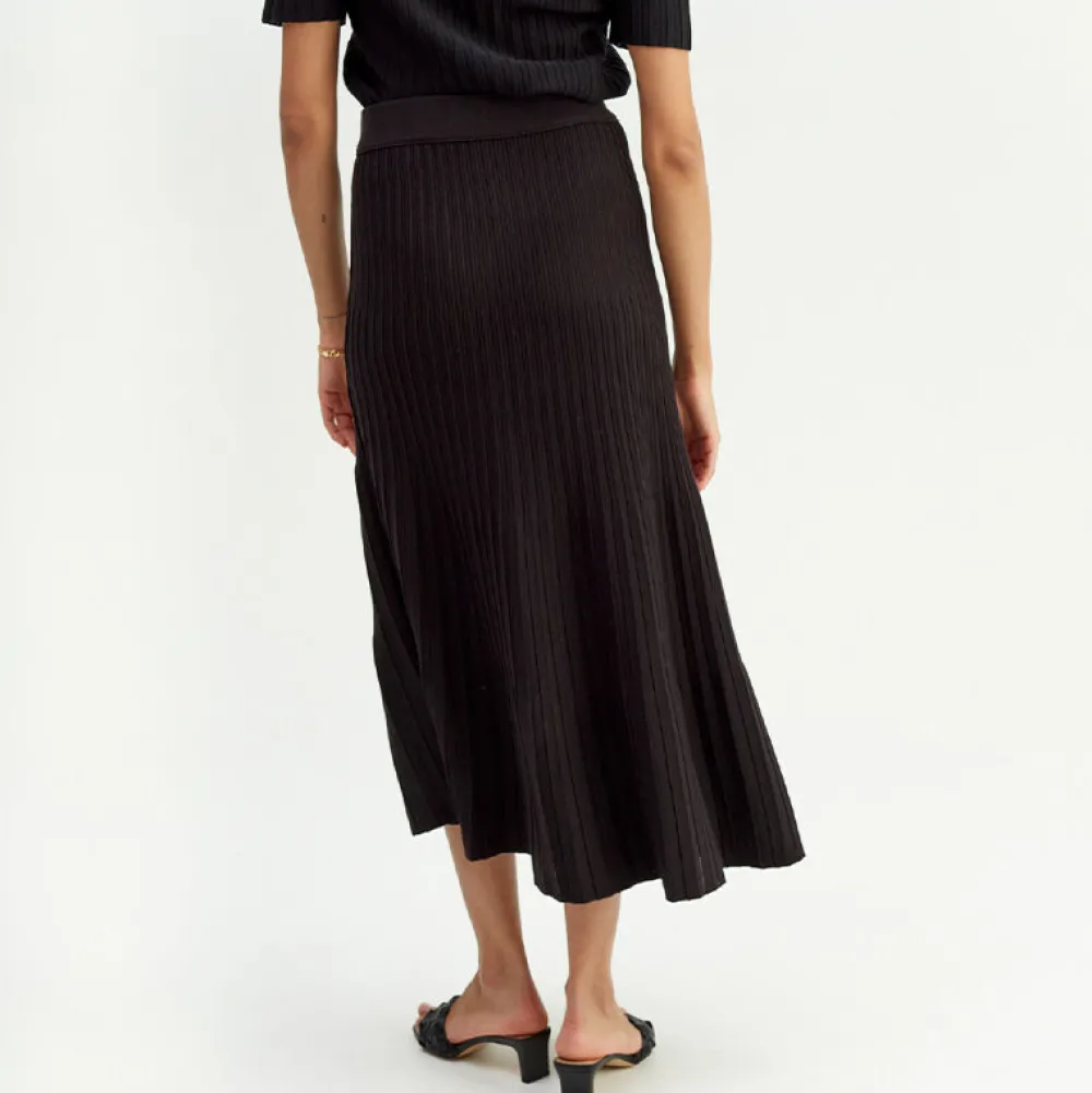 Pierre Robert Underdeler|Kjoler Og Skjørt-Plissert Skjørt Black