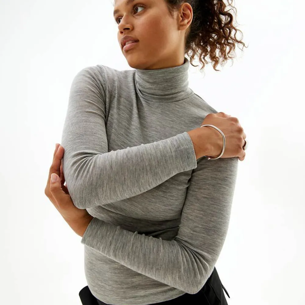 Pierre Robert Overdeler|Sommerull-Pologenser Ull Grey Melange