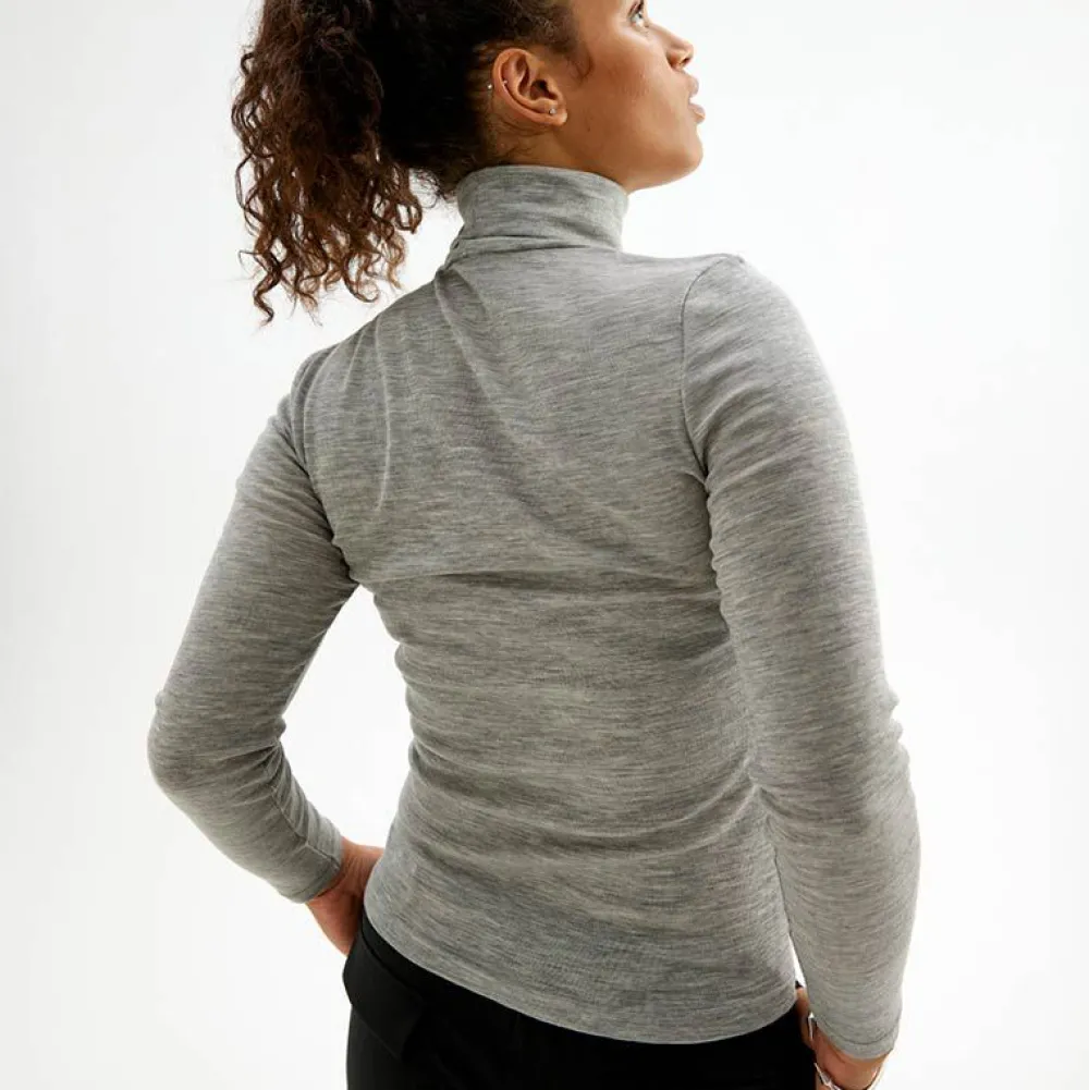 Pierre Robert Overdeler|Sommerull-Pologenser Ull Grey Melange