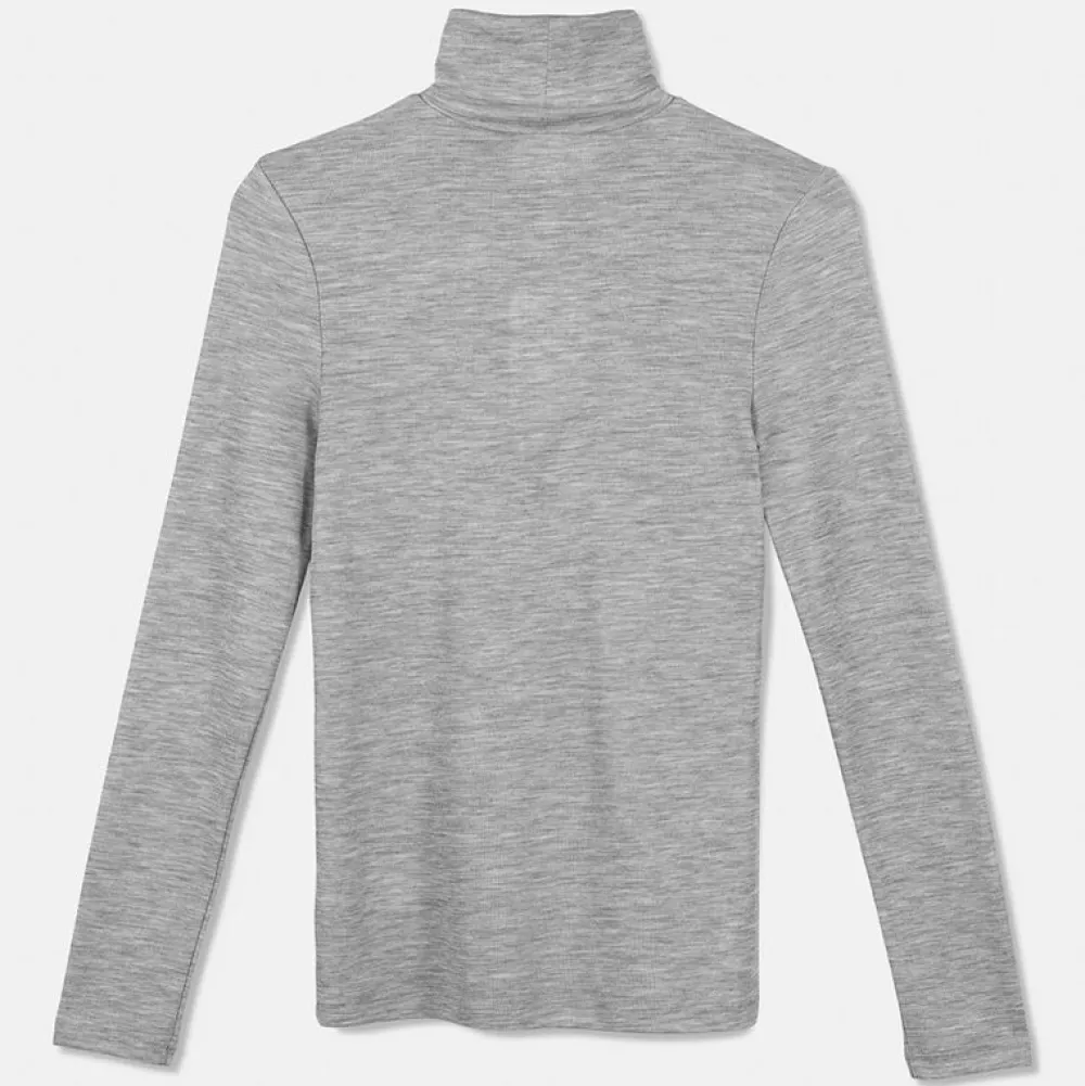 Pierre Robert Overdeler|Sommerull-Pologenser Ull Grey Melange