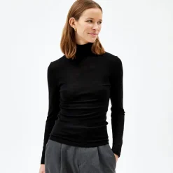 Pierre Robert Overdeler|Gensere-Pologenser Ull Jet Black