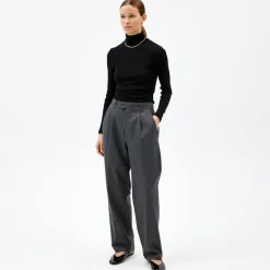 Pierre Robert Overdeler|Gensere-Pologenser Ull Jet Black