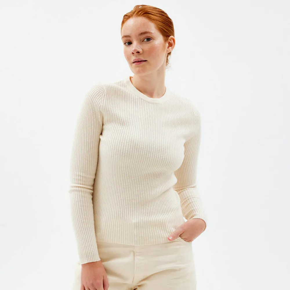 Pierre Robert Overdeler|Sommerull-Ribbestrikket Ullgenser Ivory