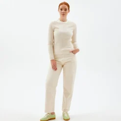 Pierre Robert Overdeler|Sommerull-​Ribbestrikket Ullgenser Ivory