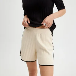 Pierre Robert Underdeler|Loungewear-Shorts Ecru