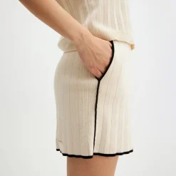 Pierre Robert Underdeler|Loungewear-Shorts Ecru