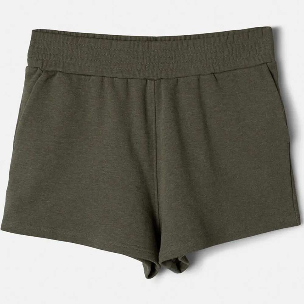 Pierre Robert Underdeler|Loungewear-Shorts Bomull Green Melange