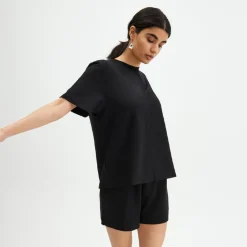 Pierre Robert Loungewear|Underdeler-Shorts Heavyweight Black