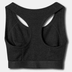 Pierre Robert Ullundertøy|Sommerull-Sports-BH I Merinoull Black Mel