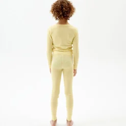 Pierre Robert Underdeler|Ullundertøy-Stilongs Ull Barn Yellow Cream